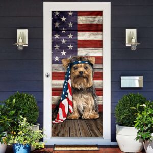 Yorkshire Terrier Dog Door Cover Charming Dog,&hellip;