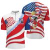 3D Billiard 8 Ball Pool Jersey Shirts Custom Patriotic Us Flag Billiard Shirts, Personalized Billiard Team Jersey Shirt