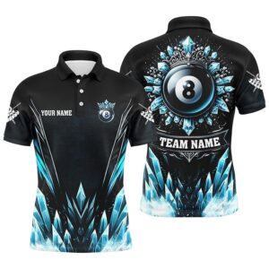 3D Blue Icy Funny 8 Ball Pool&hellip;