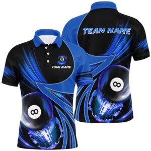 3D Blue Polo Billiard 8 Ball Polo&hellip;