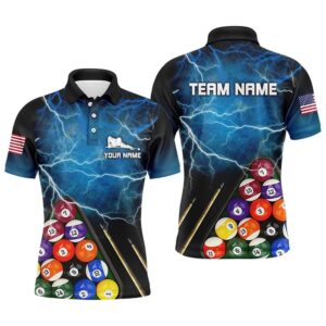 3D Funny Billiards Teams Polo Shirts, Custom&hellip;