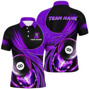 3D Purple Polo Billiard 8 Ball Polo&hellip;