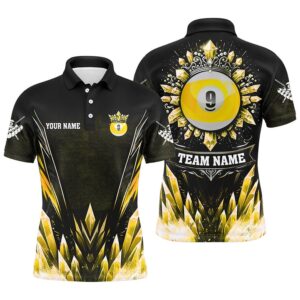 3D Yellow Icy Funny 9 Ball Pool&hellip;