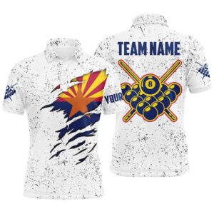 8 Ball Pool Arizona Flag Billiard’s Shirts&hellip;