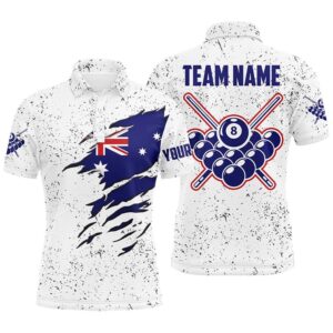 8 Ball Pool Australia Flag Billiard’s Shirts&hellip;