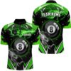 8 Ball Pool Billiard Jerseys Custom Jersey Shirts, 8 Ball Billiards Apparel Clothing, Personalized Billiard Team Jersey Shirt