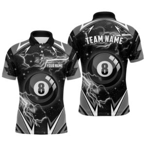 8 Ball Pool Billiard Polo Custom Name&hellip;
