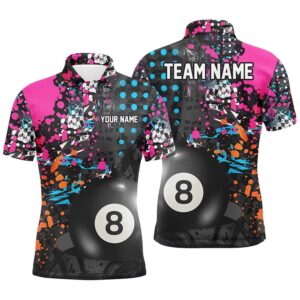 8 Ball Pool Grunge Colorful Custom Billiards&hellip;