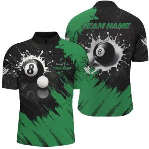 8 Ball Pool Paint Splash Billiard Shirts,&hellip;