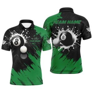 8 Ball Pool Paint Splash Billiard Shirts,&hellip;