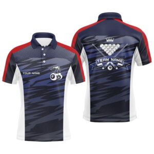 8 Ball Pool Polo Shirts Custom Billiards&hellip;