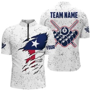 8 Ball Pool Texas Flag Billiard Jersey&hellip;