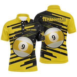 9 Ball Pool Billiard Polo Shirts Custom&hellip;