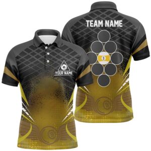 9 Ball Pool Billiards Black Yellow 3D&hellip;