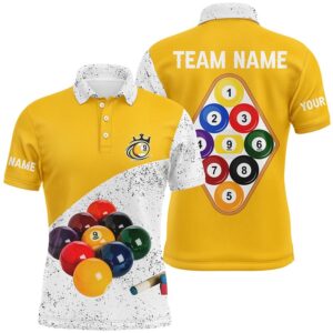 9 Ball Pool White Grunge Billiards Polo&hellip;