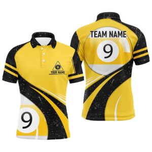 9 Ball Pool Yellow Black Grunge 9&hellip;