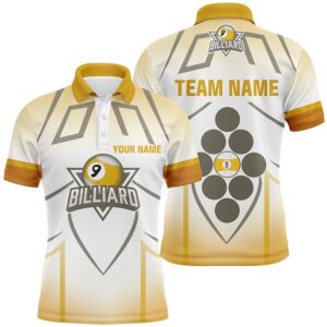 9 Ball Pool Yellow White Billiard 3D&hellip;