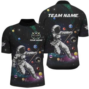 Astronaut Playing Billiard 3D Printed Jersey Shirts&hellip;