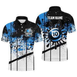 Billiard 10 Ball Grunge Style Polo Shirts,&hellip;