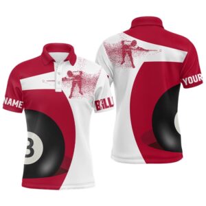Billiard 3D Funny Billiard Player Polo Shirts,&hellip;