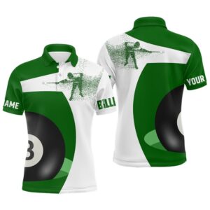 Billiard 3D Funny Billiard Player Polo Shirts,&hellip;
