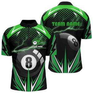 Billiard 8 Ball Pool Thunder Green Jersey&hellip;