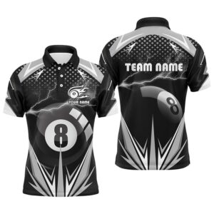 Billiard 8 Ball Pool Thunder Polo Shirts,&hellip;