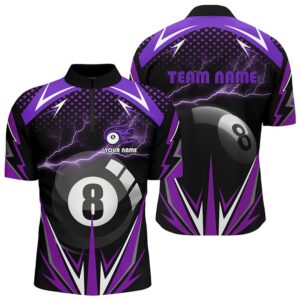 Billiard 8 Ball Pool Thunder Purple Jersey&hellip;