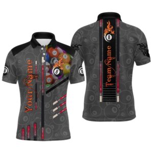 Billiard Cue 8 Ball Fire 3D Printed&hellip;