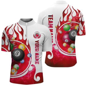 Billiard Fire Jersey Shirts Custom Name Billiard&hellip;