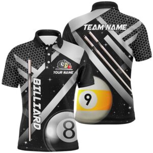 Black Polo Billiard 8 Ball & 9&hellip;