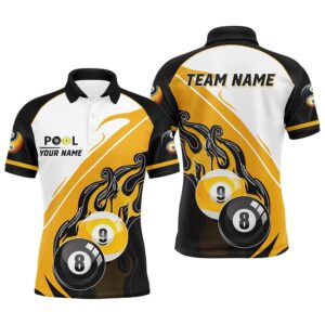 Black Yellow Billiard 8 Ball & 9&hellip;