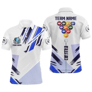 Blue 10 Ball Pool Tournat Sport Shirts,&hellip;