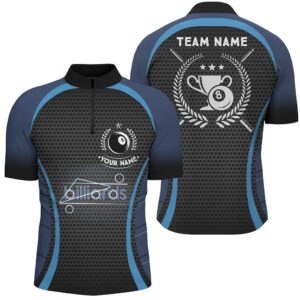 Blue 8 Ball Pool Jersey Shirts, Custom&hellip;
