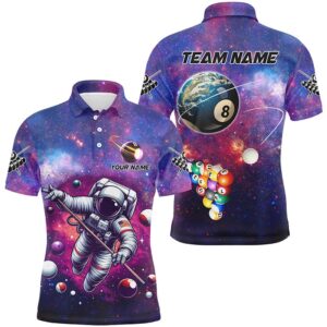 Blue And Purple Galaxy Astronaut Billiard Balls&hellip;
