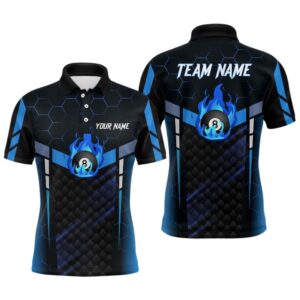 Blue Fire 8 Ball Billiard 3D Polo&hellip;