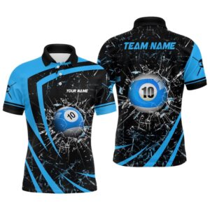 Blue Glass Break 10 Ball Billiard 3D&hellip;