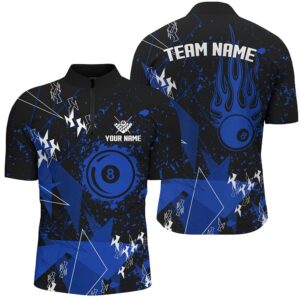 Blue Grunge Best Custom Billiard Jerseys For&hellip;