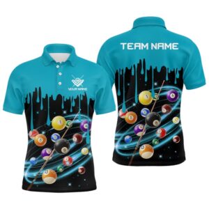 Blue Paint 8 Ball Billiard 3D Polo&hellip;