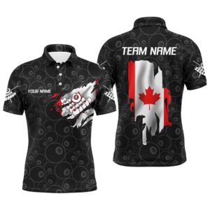 Canadian Flag 8 Ball Pool Billiards Polo&hellip;