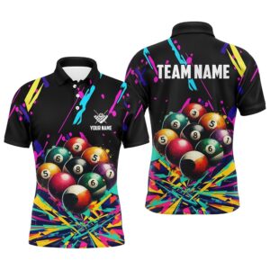 Colorful Billiard Balls 3D Printed Shirts Custom&hellip;