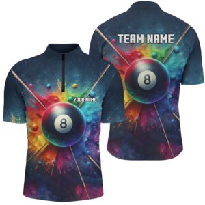 Colorful Painted 8 Ball Billiard 3D Jersey&hellip;