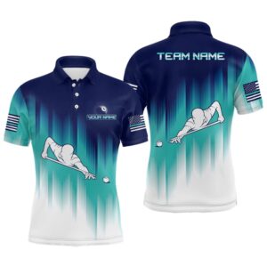 Custom 3D Billiards Polo Shirts For Pool&hellip;