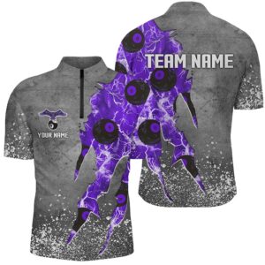 Custom Ball 8 Thunder Lighting Grunge Billiard&hellip;