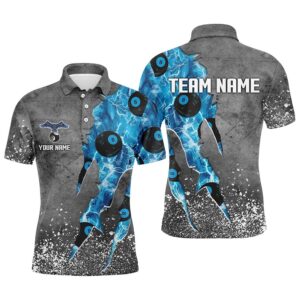 Custom Ball 8 Thunder Lighting Grunge Billiard&hellip;