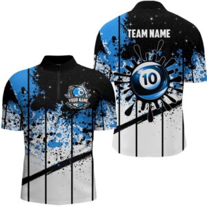 Custom Billiard 10 Ball Grunge Jersey Shirts,&hellip;