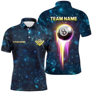 Custom Galaxy Blue Billiard Polo & Polo&hellip;