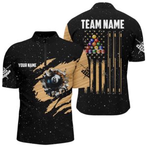 Custom Grunge Us Flag 8 Ball Patriotic&hellip;