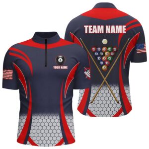 Custom Red 8 Bal Pool Billiard Jerseys&hellip;