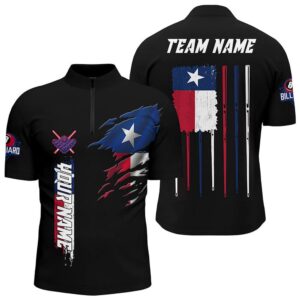 Custom Vintage Billiard Texas Flag Jersey Shirts,&hellip;